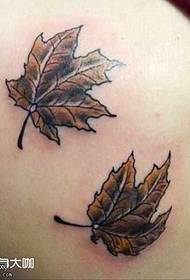 pattern ng tattoo leaf leg