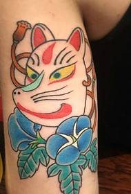 blauzdos asmenybės anime totemo tatuiruotės tatuiruotė