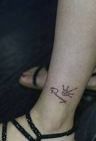 punta piccola, totem piccolo, tatuaggio, tatuaggio, molto personalità
