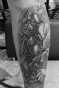 Pack modello di tatuaggio elefante elefante grigio nero nero