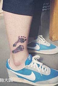 узорак за тетоважу ногу стопала