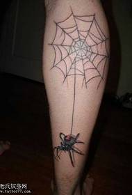 pattern sa tattoo sa tiil sa spider