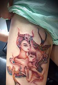 paris nga buotan sa pares nga anime nga pares sa tattoo