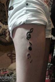 mwendo wokongola wazithunzi za tattoo