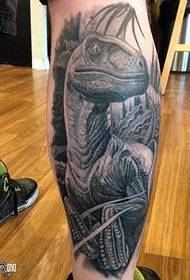 ceg txawv tus qauv dinosaur tattoo qauv