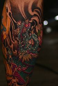 bag guya Magaling mayaman kulay masamang pattern ng tattoo ng dragon