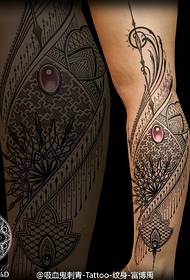 Kälber Moud Totem Tattoo Muster