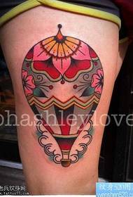 ụkwụ okpukpo ikuku balloon tatuatu usoro