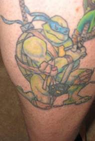 Colorkwụ Agba Ninja Turtle Tattoo