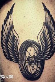 iphethini le-steamer wing tattoo