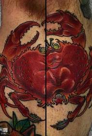 model tatuazh i gaforres së kuqe