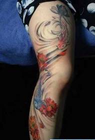 tongotra nandoko sary tandoko vita amin'ny tatoazy lotus