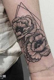 λουλούδι τατουάζ μοτίβο μοτίβο