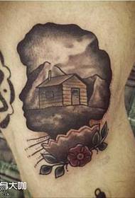 muundo wa tattoo ya mguu