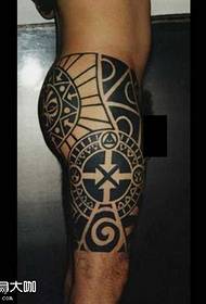 láb személyiség totem tetoválás minta