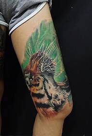 lapisi le faʻaaogaina o le tiger tattoo