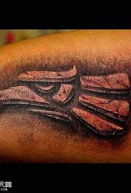 vzorec za tetovažo kamnitih noga orla