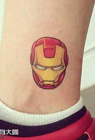 leg small diamond tattoo pattern