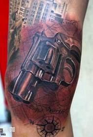 Lega Realista Boom Gun Tattoo Pattern