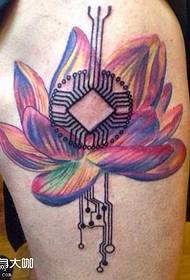 been lotus tattoo patroon