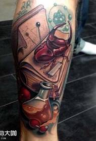 been kreeft boek tattoo patroon