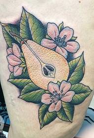 been fruit Pear tattoo patroon