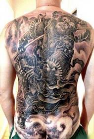 Voyage dans l'Ouest, tatouage de la star Sun Wukong