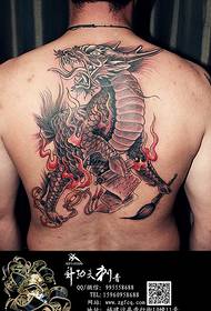 Tatuaggio posteriore - tatuaggio unicorno