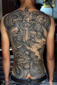 Chinese antike Zhao Yun Tattoo Muster