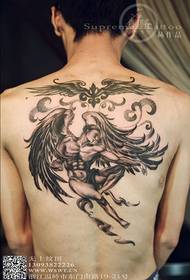 tatuazh engjëll i plotë