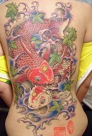 Tus puv puv squid tattoo