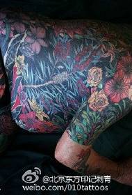 Idegen nagy zsír test uralkodó személyiség tetoválás minta