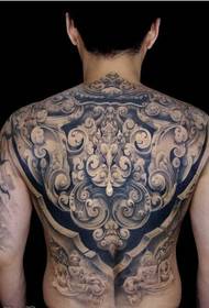 Полная татуировка спины