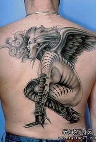Tetovēšanas šovs, iesakām tetovējumu, kas ir piemērots pilnīgai mugurai