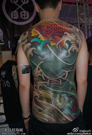 Classic traditional prajol tattoo pattern
