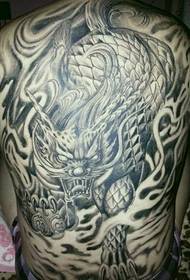 Супер красив татуировка на еднорог на мъж
