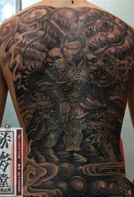 ʻO ke kaua hakakā ma ka tattoo Buddha