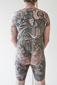 Dominimi i plotë -front tatuazh Sun Wukong