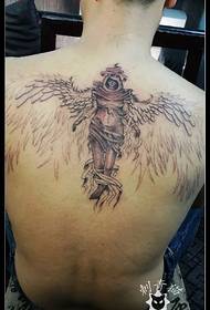 Folytatni kell a szépség angyal tetoválás mintát