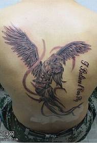 天使的翅膀纹身图案