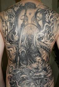 Incredibile tatuaggio Sun Wukong con il pieno sostegno