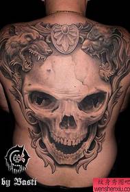 Muestra de tatuajes, recomiende un trabajo de tatuaje de tatuaje en blanco y negro de espalda completa