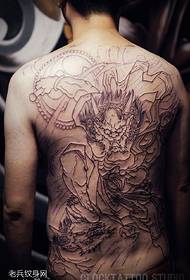 Thorny tatuointi tatuointi takana