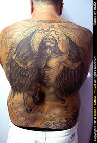 Pattern di tatuaggi di morte completa