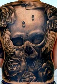 Ang sumbanan sa bug-os nga tattoo sa likod alang sa kalikopan sa likod sa mga lalaki