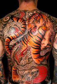 Tatu harimau domineering