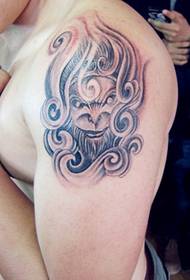 Handsome a cool away kaua ʻo Buddha Wukong tattoo