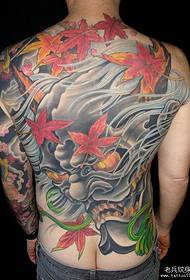 warna tukang sapertos corak tato