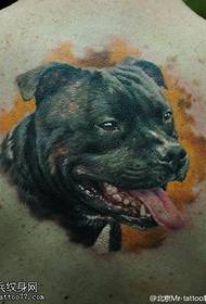 Patrún tattoo pug gleoite dúch