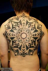 სტერეო 3D Brahma Tattoo- ის ნიმუში